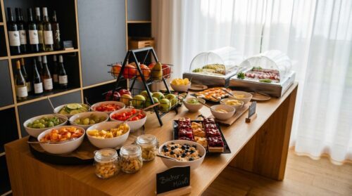 Frühstück & Brunch Berghotel Predigstuhl Bad Goisern, editet with AI